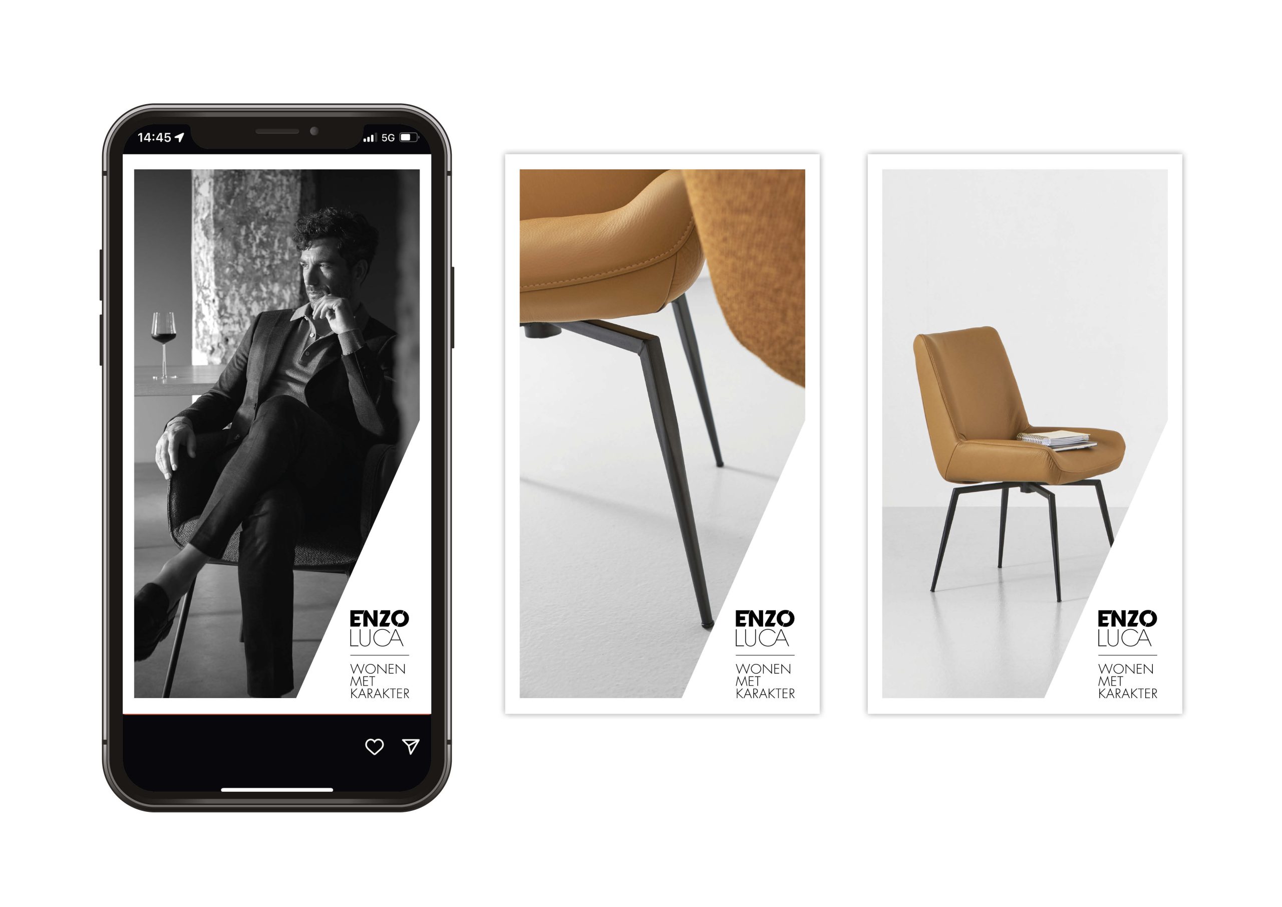 branding enzo luca social